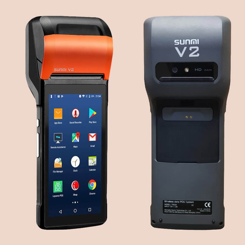 MÁY POS BÁN HÀNG CẦM TAY SUNMI V2 (2GB RAM)