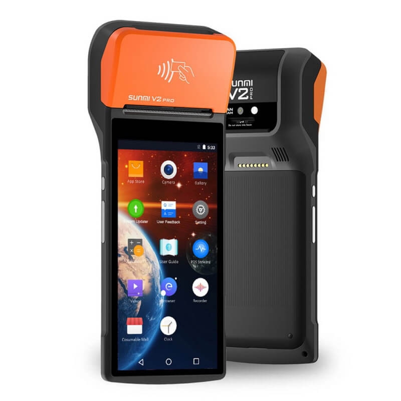 MÁY POS BÁN HÀNG CẦM TAY SUNMI V2 PRO
