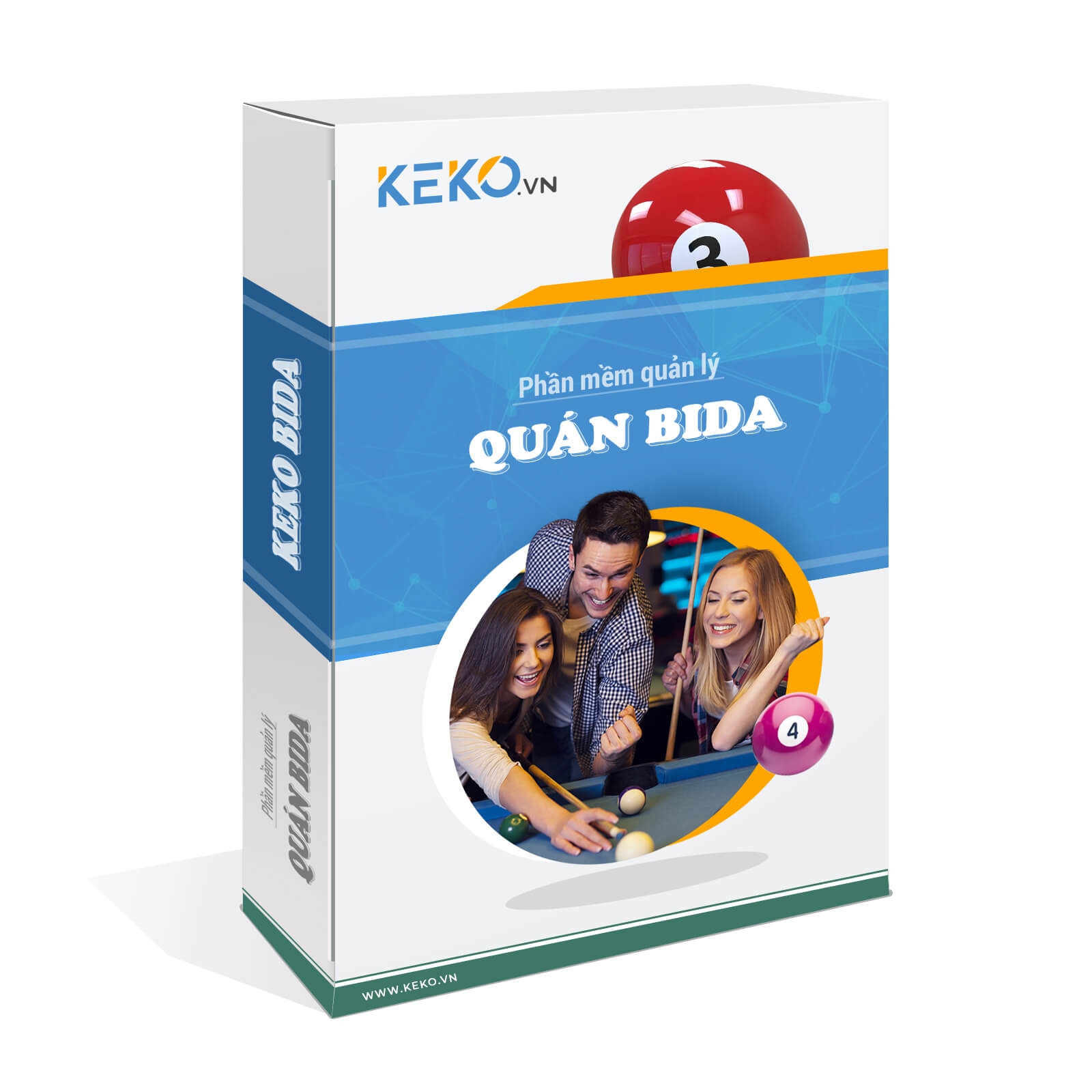 PHẦN MỀM QUẢN LÝ BIDA KEKO BILLIARD